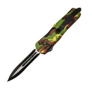 OTF Messer 4 INCH Military Springmesser Messer-Camo