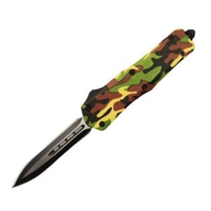 OTF Messer 4 INCH Military Springmesser Messer-Camo