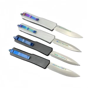 Abalone OTF Springmesser Messer