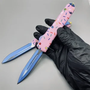 5.5-inch Donut Springmesser OTF Messer