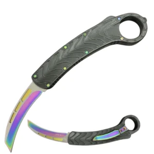 rainbow Karambit OTF Messer -TKK238-010