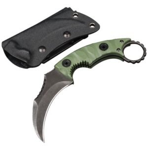 Karambit Messer Outdoor Outdoor Messer D2 Straight Messer Integrated Karambit Messer