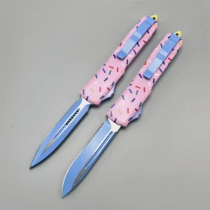 5.5-inch Donut Springmesser OTF Messer